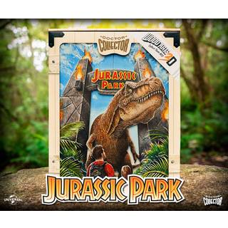 JURASSIC PARK - Gates - 3D WoodArts Poster '30x40cm'