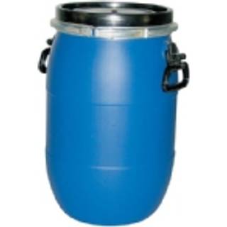 Fodertønde med låg 30 liter