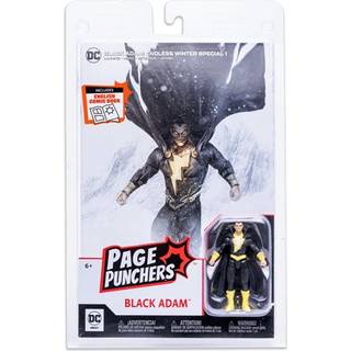 DC - Black Adam -Figure Page Punchers 8cm et Comic Endless Winter (UK)