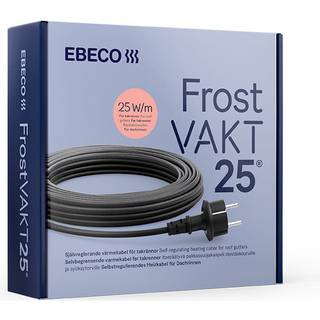 Ebeco Frostvakt 25 Varmekabel selvregulerende, 25W/m 5 m