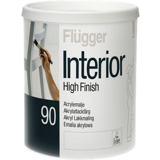Træmaling - Interior High Finish 90 Flügger 0,75 L