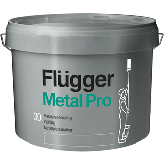 Metalplademaling - Vandig Metal Pro Flügger 10 L