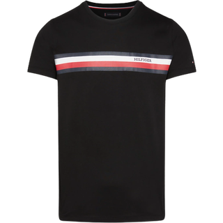 Tommy Hilfiger Herren T-Shirt schwarz Slim Fit