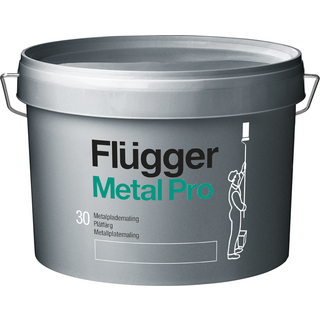 Metalplademaling - Vandig Metal Pro Flügger 3 L