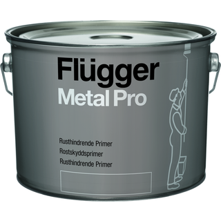 Rusthindrende Primer - Metal Pro Flügger 3 L