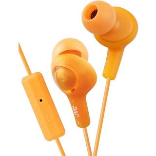 JVC Hörlur FR6 Gumy Plus Mic Röd
