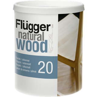 Trælak - Flügger Natural Wood 0,75 L