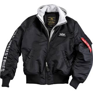 Jacket Alpha Industries MA-1 D-Tec SE Black / Grey L - Grey - L