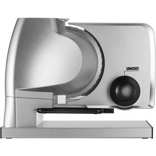 Unold Pålægsmaskine 78826 Metal Plus - slicer - silver/black - 100 W