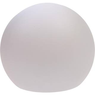 Det Gamle Apotek LED Lyskugle med solcelle Ø23 cm i hvid