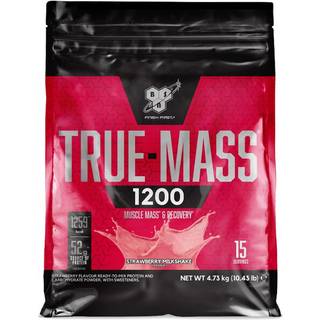 BSN True Mass 1200, 4800 g (Strawberry Milkshake)