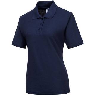 Napels Dame Polo Shirt - Marine (Størrelse: Small)