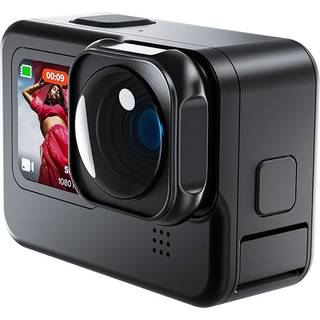 Telesin Max Lens Mod till GoPro Hero12/11/Mini/10/9 Black - 155° Ultra-Vidvinkel