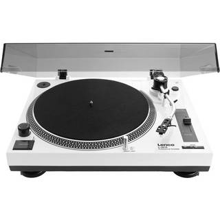 Lenco L-3810WH - Direct-drive Record Player with USB/PC encoding - White - Pladespiller Hvid