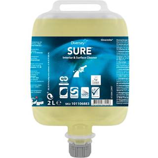 Diversey SURE Interior & Surface Cleaner DvM/DQFM universalrengøring 2 liter