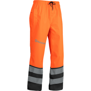 Husqvarna Regnbukser Protect High-Viz, Functional - Str. L