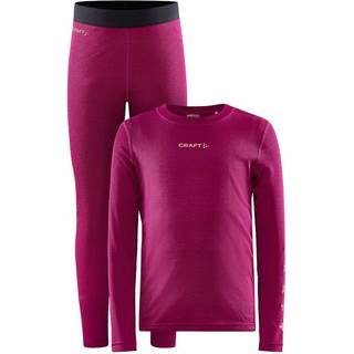 CORE Warm Baselayer Set Jr - Pink