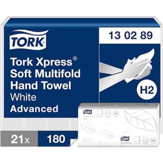 Håndklædeark Tork Advanced H2 Z-Fold 2-lag 130289