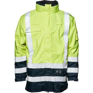Elka 086150R Securetech Multinorm Jakke fluorescerende orange/marine 3XL