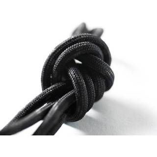 MASCOT FOOTWEAR ACCESSORIES Pollux snørebånd, sort/sort - 85