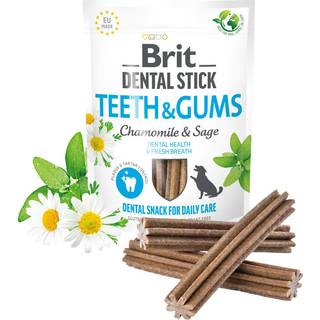 Brit Care Dental Stick, kamille & salvie - 7 stk.