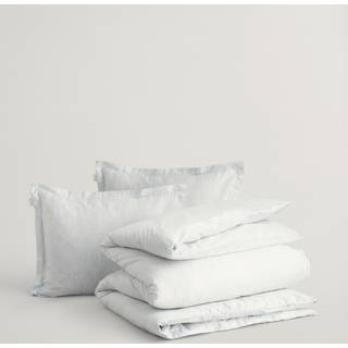 Gant Home Classic Paisley Sengesæt 220x220 + 50x60 Cm - Sengetøj Bomuld Heather Grey - 851030614-141