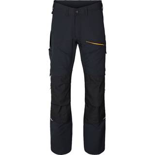 FRISTADS® Evolve SORT Oekotex® Servicebuks 4-vejs stretch m/Knælommer (218 g/m²) Str. C146