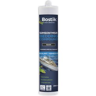 Fugemasse Bostik Simson MSR Bedding Compound, 290 ml, sort