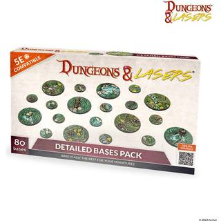 Dungeons & Lasers Miniatures: DETAILED BASES PACK
