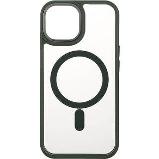 ONSALA Phone Case Bumper MagSeries Green & Clear - iPhone 15