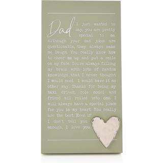 Moments Dad Standing Plaque - P4113