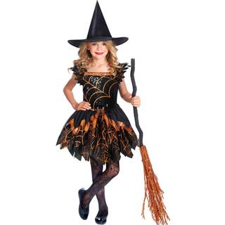 Spooky spider witch kostume