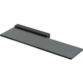 Dansani Reach glashylde 400x137 mm, sort/tonet glas Sort