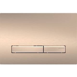 Geberit Sigma50 betjn.pl. dobb.skyl rødguld