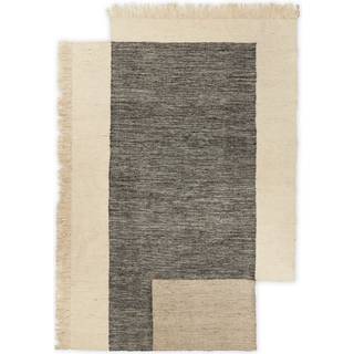 Ferm Living Counter Gulvtæppe 200x300 cm Charcoal/Off White