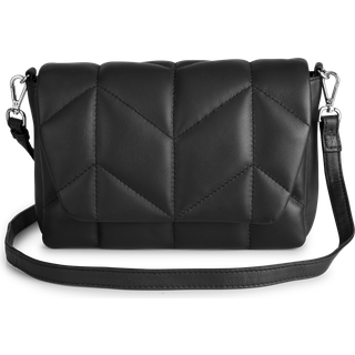 Markberg Eileen Crossbody Bag Chevron Puff Black 24x12x7 cm