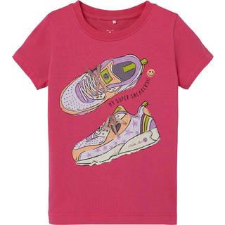 NAME IT T-shirt Med 3D Print Kathine Pink Flambé