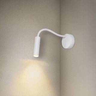 SLV Karpo Goose LED-væglampe, dæmpbar, hvid