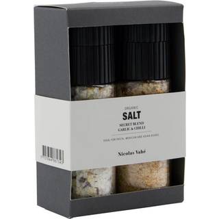 Nicolas Vahé Gaveæske Secret Blend & Garlic & Chili Salt (115 & 125 g)