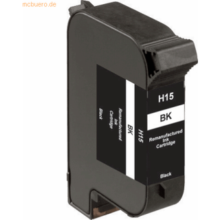 Clover FREECOLOR - black - compatible - ink cartridge (alternative for: HP C6615DE) - Blækpatron Sort