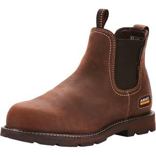 Jodhpurs med stålkappe Mns Groundbreaker Chelsea ARIAT® Mørkebrun