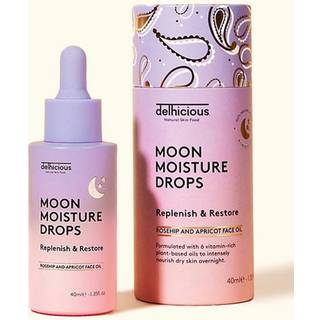 delhicious MOON MOISTURE DROPS Nærende olieserum Til hudfornyelse og regenerering 40 ml - 40 ml