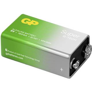 Gp Batteries Super Alkaline Gp1604a Engangsbatteri 9v