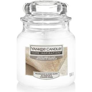 Yankee Candle Home Inspiration - Small - White Linen And Lace - Duftlys