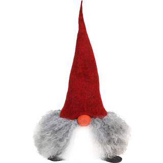 Åsas Tomtebod Verner Gnome 50 Cm Red Gotland - Nisser & Julefigurer Uld Grå - 1017-55G