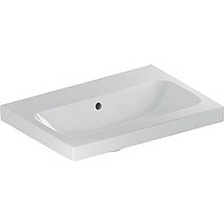Geberit iCon Light håndvask kompakt uden hanehul: B=60cm, T=42cm