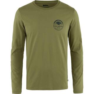 Fjällräven Men's Forever Nature Badge Long Sleeve Caper Green, S