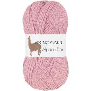 Viking Alpaca Fine 664 Pastelrosa Indhold: 85% alpaca, 15% højlandsuld Vægt/længde: 50 g. = ca. 166 meter Anbefalede pinde: 3 mm Strikkefasthed: 10 x 10 cm = 28 m Vask: Uldvask ved 30 ℃.