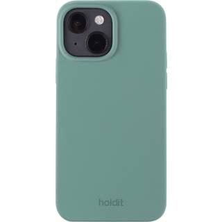 Phone Case Silicone Moss Green iPhone 15 - Grøn - Add QTY