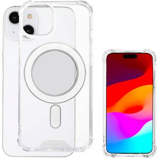 iPhone 15 4smarts IBIZA Case - MagSafe Kompatibel - Gennemsigtig